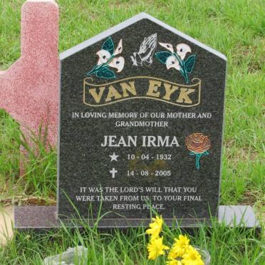EYK Jean Irma, van 1932-2005