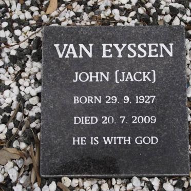 EYSSEN John, van 1927-2009