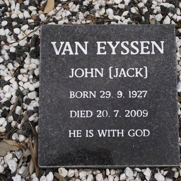 EYSSEN John, van 1927-2009