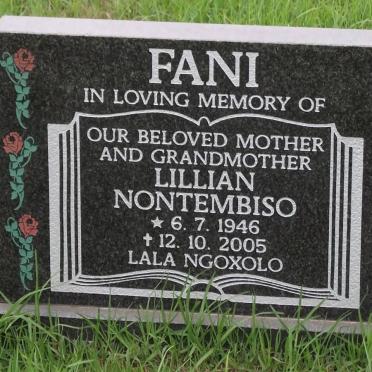 FANI Lillian Nontembiso 1946-2005