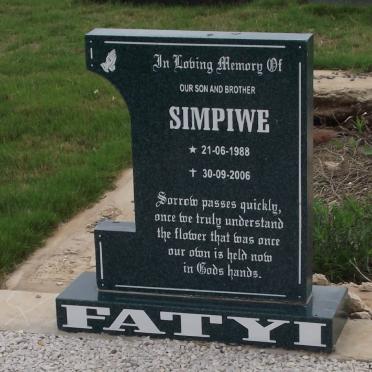 FATYI Simpiwe 1988-2006