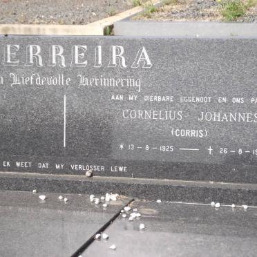 FERREIRA Cornelius Johannes 1925-1982