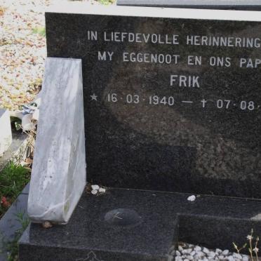FERREIRA Frik 1940-1991