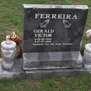 FERREIRA Gerald Victor 1934-2004