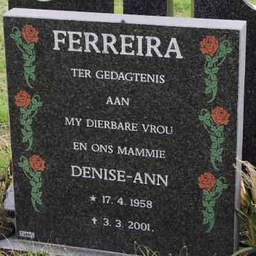 FERREIRA Denise-Ann 1958-2001