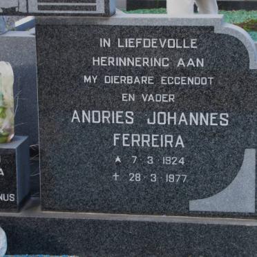 FERREIRA Andries Johannes 1924-1977
