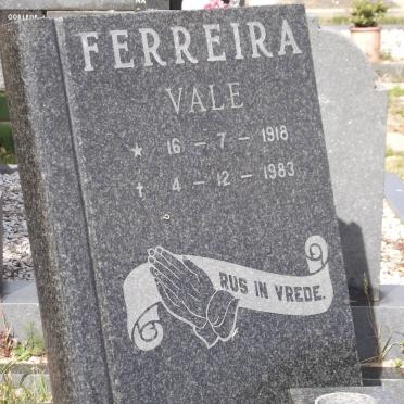 FERREIRA I.L. 1918-1983