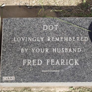 FEARICK Dot 1906-1981