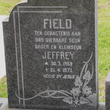 FIELD Jeffrey 1959-1979
