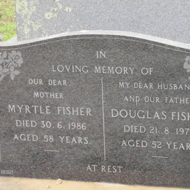 FISHER Douglas -1971 &amp; Myrtle -1986