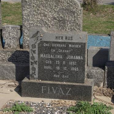 FIVAZ Magdalena Johanna 1892-1965