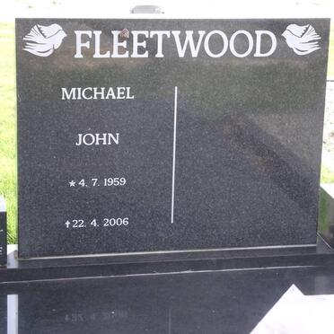 FLEETWOOD Michael John 1959-2006