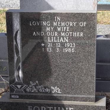 FORTUNE Lilian 1923-1986