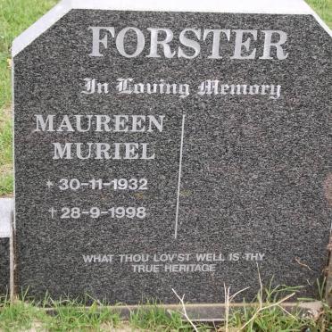FORSTER Maureen Muriel 1932-1998