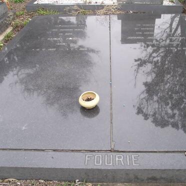 FOURIE Samuel Petrus 1902-1986 &amp; Johanna Jacomina VAN DER WESTHUIZEN 1907-1972 