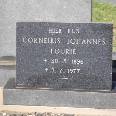 FOURIE Cornelius Johannes 1896-1977
