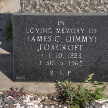 FOXCROFT James C. 1923-1965