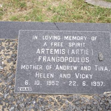 FRANGOPOULOS Artemis 1952-1997