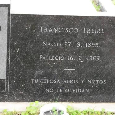 FREIRE Francisco 1895-1969
