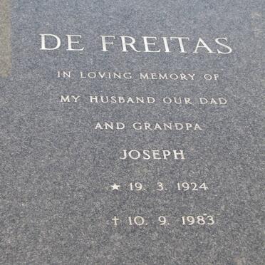 FREITAS Joseph, de 1924-1983