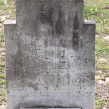 FRANCIS Violet Elizabeth 1910-1964