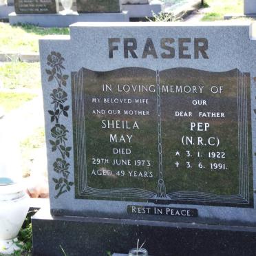 FRASER Sheila May -1973 &amp; N.C.R 1922-1991