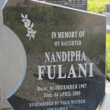 FULANI Nandipha 1987-2009