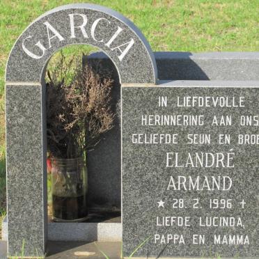 GARCIA Elandré Armand 1996-1996