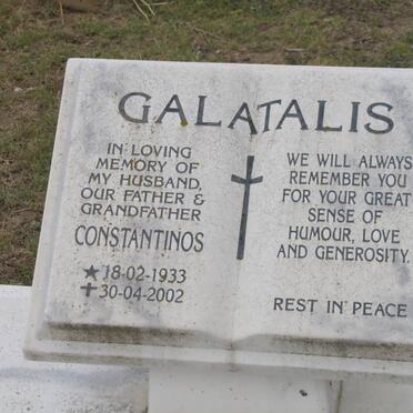 GALATALIS Constantinos 1933-2002