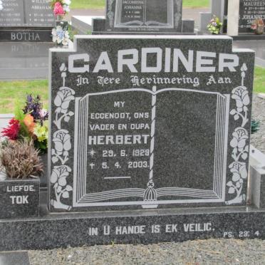GARDINER Herbert 1929-2003