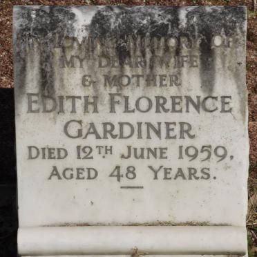 GARDINER Edith Florence -1959