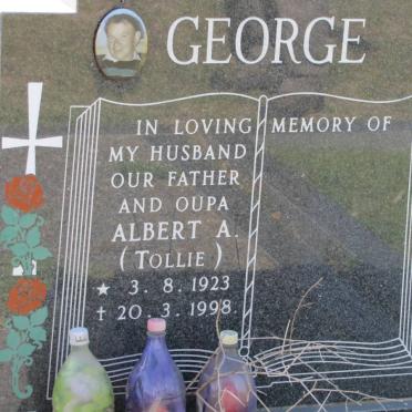 GEORGE Albert A. 1923-1998