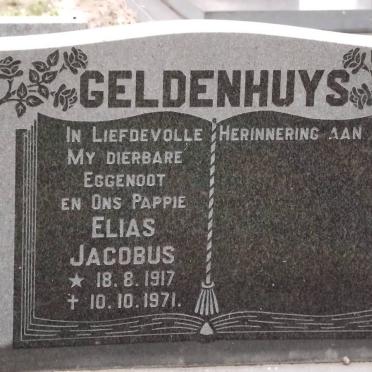 GELDENHUYS Elias Jacobus 1917-1971