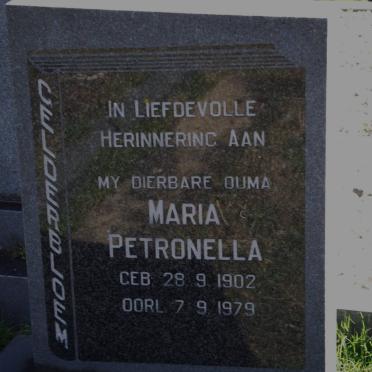 GELDERBLOEM Maria Petronella 1902-1979