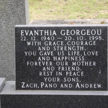 GEORGEOU Evanthia 1940-1998