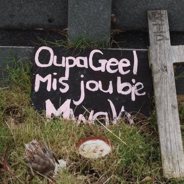 GEEL George Haliwade 1937-2002