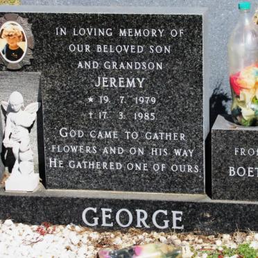 GEORGE Jeremy 1979-1985