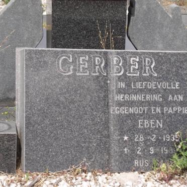 GERBER Eben 1935-1986