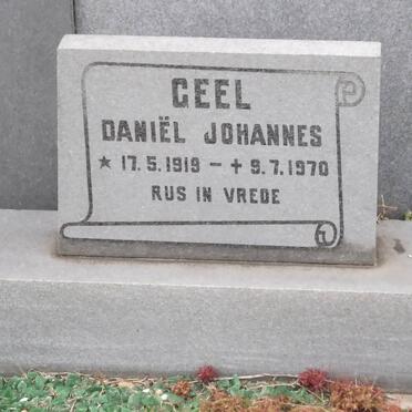 GEEL Daniel Johannes 1919-1970