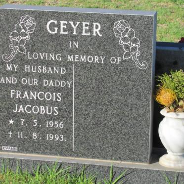 GEYER Francois Jacobus 1956-1993