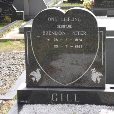 GILL Brendon Peter 1974-1985