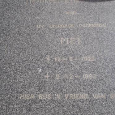 GILJEIN Piet 1920-1982 &amp; Eileen 1925-2000 