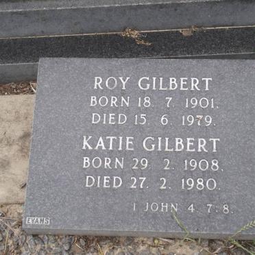 GILBERT Roy 1901-1979 &amp; Katie 1908-1980