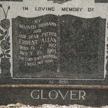 GLOVER Ernest Allan 1912-1965