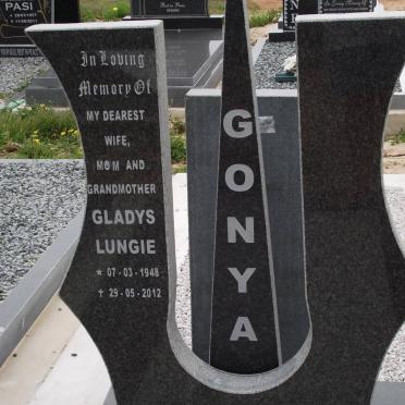 GONYA Gladys Lungie 1948-2012