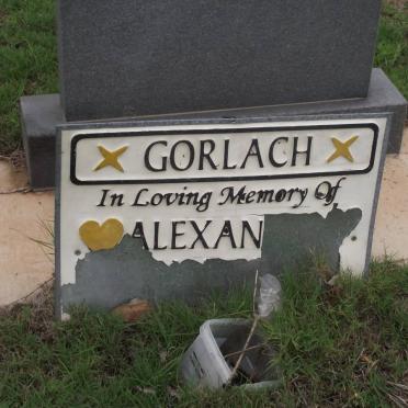 GORLACH Alexander 1926-1982