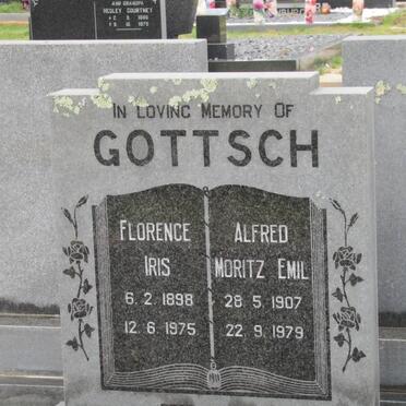 GOTTSCH Florence Iris 1898-1975 &amp; Alfred Moritz Emil 1907-1979