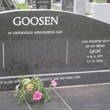 GOOSEN Leon 1977-2006