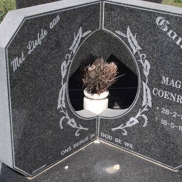 GOUWS Magiel Coenraad 1953-1998