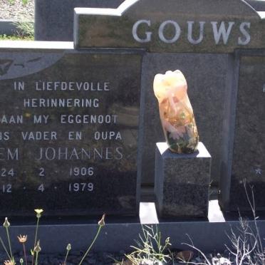 GOUWS Willem Johannes 1906-1979 &amp; Ellen Maria COOKE 1907-1988